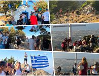 Πλήθος πιστών στο εκκλησάκι του Χριστού (στο Δίκαιο) για την εορτή της Μεταμορφώσεως του Σωτήρος
