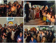 Με λαμπρότητα η αναστάσιμη ακολουθία στον Ι.Ν. Αγίου Γεωργίου Πυλίου