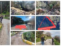 M. Γιωργαλλής: Αυτοψία της Επάρχου σε επικίνδυνο σημείο στο δρόμο προς Ασώματο