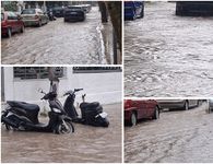 Προβλήματα από την σημερινή βροχόπτωση - Πλημμύρισαν δρόμοι στην πόλη της Κω 