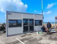  K. Χονδρος: Κλιματιζομενη αίθουσα επιβατών στο λιμάνι Μαστιχαριου