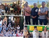 Αγιασμός και "γιορτή" για τους παππούδες και τις γιαγιάδες στον Παιδικό Σταθμό Ζηπαρίου
