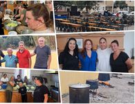 Φωτιά έχουν πάρει τα καζάνια για τα σημερινά χοιροσφάγια του ΑΠΕΛΛΗ στο Πυλί