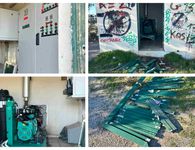 Αναγνώστης: Έσπασαν τις πόρτες στο αντλιοστάσιο στη Λάμπη