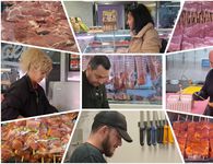 Αυξημένη η κίνηση στα κρεοπωλεία του νησιού ενόψει Τσικνοπέμπτης