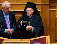 Ιστορική ομιλία Βαρθολομαίου στη Βουλή: Η real politic υπερισχύει του διεθνούς δικαίου 