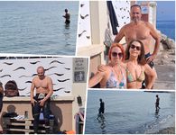 Στα παγωμένα νερά με χαμόγελο οι τολμηροί χειμερινοί κολυμβητές της Κω