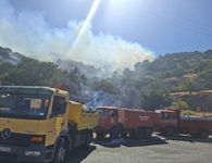 ΕΣΒΗΣΕ Η ΠΥΡΚΑΓΙΑ ΣΤΟΥΣ ΠΑΛΟΥΣ ΝΙΣΥΡΟΥ 
