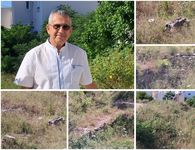 Διαμαρτυρία του κ. Α. Φωτόπουλου για τον ακαθάριστο αρχ/κο χώρο στην οδό Κοραή