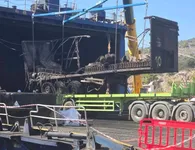Η αποκάλυψη της καταστροφής για το BLUE CARRIER 2 - Οι πρώτες εικόνες από τα οχήματα