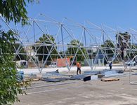 Κλειστό την Παρασκευή 31/7 τμήμα της οδού Σκεύου Ζερβού για την κατασκευή του Θόλου μπάσκετ