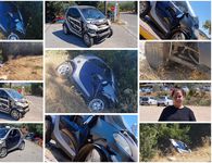 Πήγε να πάρει το αυτοκίνητό της από το πάρκινκ στη Ζιά και το βρήκε στον γκρεμό!