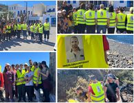  Ημέρα Εθελοντισμού στη Νίσυρο απο το Δημ. Σχολείο 