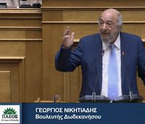 Γ. Νικητιάδης προς Κ. Σκρέκα: Εύχομαι να μην περάσουμε από τα pass της Κυβέρνησης στα by pass των νοικοκυριών 