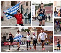 Αρκετοί  Έλληνες στο Μαραθώνιο της Ρώμης (ανάμεσά τους και η Κώα Βαρβάρα Παμπρή)