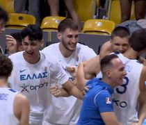 Η Εθνική ομάδα Νέων στο μπάσκετ κατέκτησε το χάλκινο μετάλλιο στο Eurobasket U20