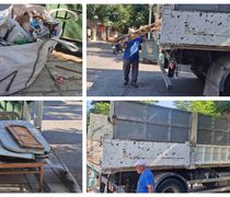 Διαμαρτυρία για τα σκουπίδια και τα μπάζα στην οδό Ψαρρών - Δεν μας στηρίζει η Υπηρεσία καταγγέλλει εργαζόμενος