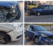Σοβαρό τροχαίο στο Ζηπάρι - Αυτοκίνητο παρέσυρε πεζή μετά από σύγκρουση με άλλο όχημα