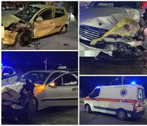 Σφοδρή σύγκρουση αυτοκινήτων στο Τιγκάκι 