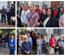 Παρουσία αρκετών πιστών ο εσπερινός  στο εκκλησάκι του Αγ. Κωνσταντίνου στην οδό Ιπποκράτους