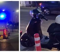 Tροχαίο ατύχημα στον Επαρχιακό με πτώση δικύκλου