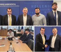 Συνάντηση του Δημάρχου Θ. Νικηταρά με τον Υπ. Μετανάστευσης - Πρόταση για "ενίσχυση" του Δήμου 