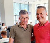 Συνάντηση - έκπληξη στην Κω: Ο Δήμαρχος Λειψών με τον Χ. Μεντιλίμπαρ