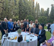 Ο Γιάννης Παππάς στη δεξίωση για την 51η επέτειο της Αποκατάστασης της Δημοκρατίας 