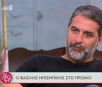 Συνελήφθη ο ηθοποιός Βασίλης Μπισμπίκης – Προκάλεσε φθορές σε αυτοκίνητα και εγκατέλειψε το σημείο