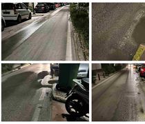 Παράπονα για την έντονη δυσοσμία στην Αβέρωφ από τα λύματα που τρέχουν στους δρόμους