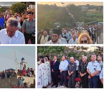 Λαοθάλασσα πιστών στους Λειψούς για τον εορτασμό της Παναγιάς του Χάρου 