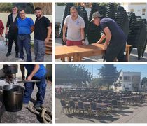 Πυρετώδεις προετοιμασίες για τα σημερινά "χοιροσφάγια" στο Πυλί