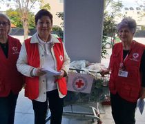 Συγκέντρωση τροφίμων από τον Ερυθρό Σταυρό Κω