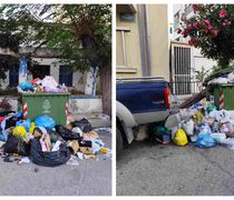 Παράπονα από τους κατοίκους κοντά στην Πλατεία Πίνδου (στην πόλη της Κω) για τα σκουπίδια