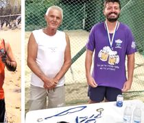 Δεύτερη θέση για τον Γιώργο Πανδή στο Beach Tennis Tournament Χανίων