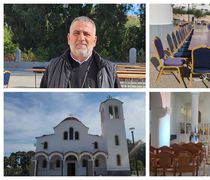 Προετοιμασίες για τον εορτασμό της ανακομιδής του ιερού λειψάνου του Αγ. Γεωργίου