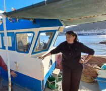 Μικελίνα & Δρόσος Μυλωνάς: Το ζευγάρι που παλεύει μέρα-νύχτα στη θάλασσα για το μεροκάματο