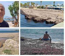 Παράπονα για τα φύκια στο Μαστιχάρι