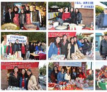 Χριστουγεννιάτικη ατμόσφαιρα στην Αντιμάχεια με παζάρι και άναμμα δέντρου