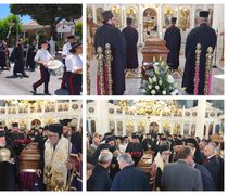 Σε κλίμα συγκίνησης το “τελευταίο αντίο” στον Μητροπολίτη Αγκύρας Ιερεμία
