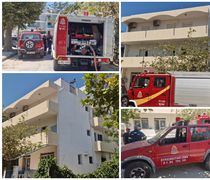 Φωτιά σε οικία στην Πόλη της Κω- Στο νοσοκομείο μεταφέρθηκε μία γυναίκα 