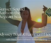 Το Odyssey boat και το Hammam House διοργανώνουν ένα θεραπευτικό ταξίδι στο ηλιοβασίλεμα 