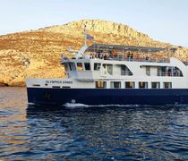 Προσκύνημα στην Παναγιά της Ψερίμου με το πλοίο "Ερμής" της ΑΝΕΜ στις 14/8