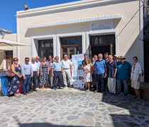 ΟΛΟΚΛΗΡΩΘΗΚΕ ΜΕ ΕΠΙΤΥΧΙΑ ΣΤΗ ΝΙΣΥΡΟ ΤΟ ΔΙΕΘΝΕΣ ΣΥΝΕΔΡΙΟ ΓΙΑ  «ΒΙΩΣΙΜΕΣ ΛΥΣΕΙΣ ΣΤΗΝ ΕΠΟΧΗ ΤΩΝ ΜΕΤΑΒΑΣΕΩΝ»