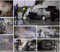 Φωτιά σε εν κινήσει όχημα στην Κω - Κάηκε ολοσχερώς 