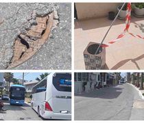 Παράπονα από την Καρδάμαινα για ένα σπασμένο καπάκι του αποχετευτικού δικτύου – Κίνδυνος ατυχήματος