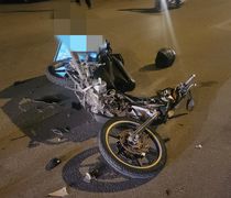Τροχαίο με εγκατάλειψη στην πόλη της Κω - Σφοδρή σύγκρουση 2 δικύκλων 