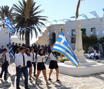 "Όπου Υπάρχουν Άγγελοι" : Στην Ψέριμο για την 28η Οκτωβρίου αντιπροσωπεία από το 11ο δημοτικό σχολείο Περιστερίου