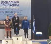 Τρία χάλκινα μετάλλια η Σταματία Αδαμαντίδη στο Πανελλήνιο πρωτάθλημα αρσης βαρών 