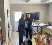 Συνάντηση εργασίας του Αντιπεριφερειάρχη  κ. Γ. με εκπροσώπους και στελέχη του Ελληνικού Μεσογειακού Πανεπιστημίου